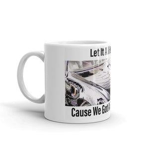 Let it All Hang Out - White glossy mug